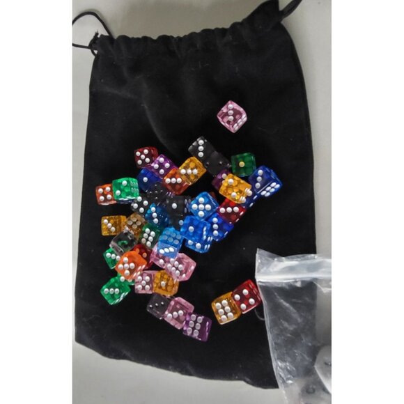 Large Assorted Polyhedral Dice Collection Wiz Dice & Koplow Gaming Supplies - Picture 5 of 10